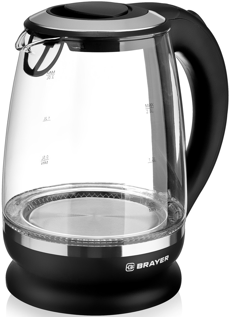 Электрический чайник Brayer BR1044BK 2 л, Черный детальное изображение - 5