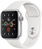 Умные часы Apple Watch Series 5 40 мм, GPS, Silver Aluminium Case with White Sport Band, Серебристый/Белый вариант - 1