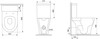Унитаз Damixa Origin Bit 778607SC вариант - 5