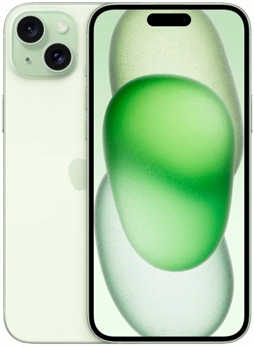 Смартфон Apple iPhone 15 Plus 256 Гб, Зеленый, Dual nano SIM детальное изображение - 1