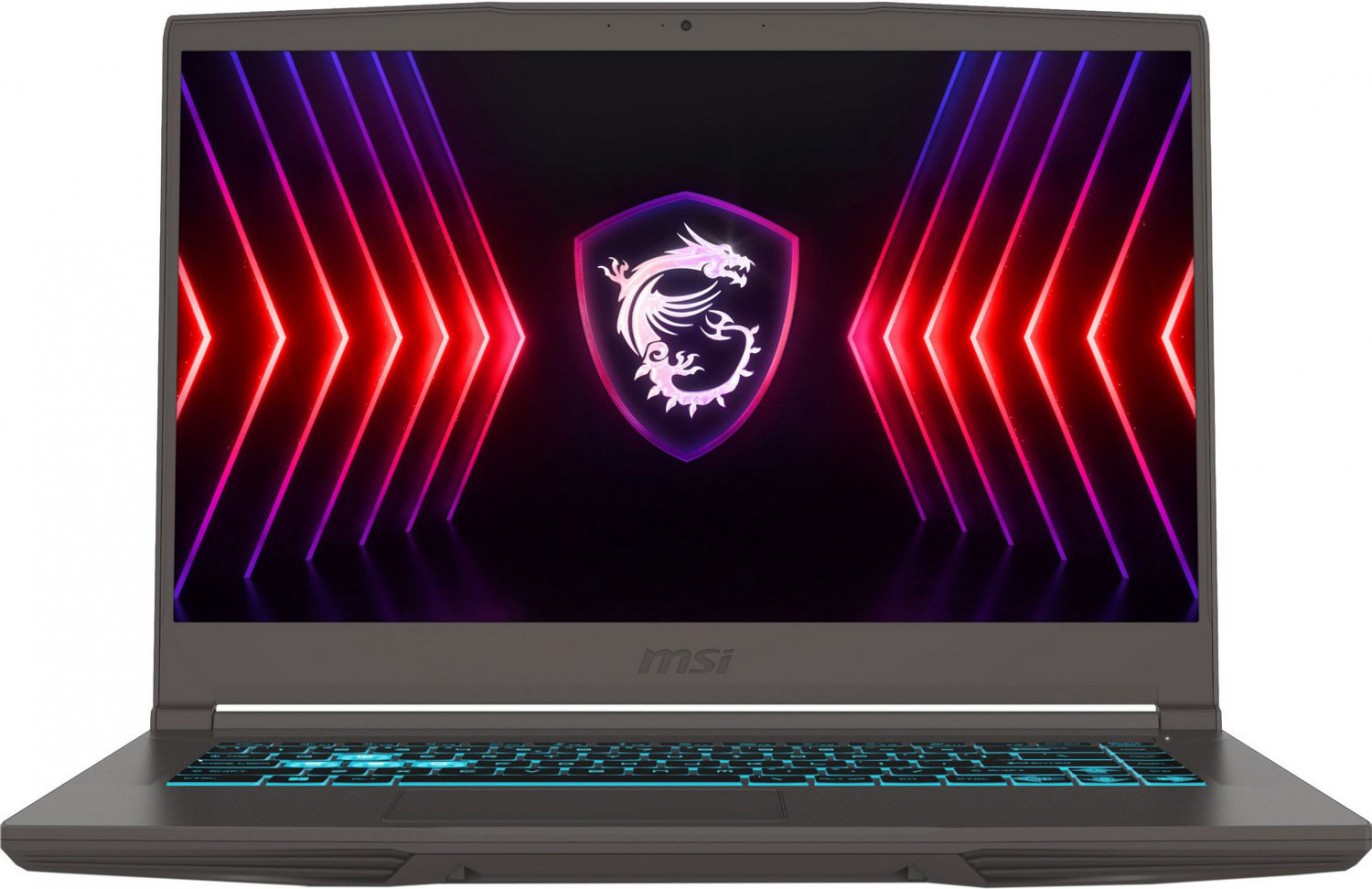 Ноутбук MSI Thin 15 B12UC-2632XRU, RAM 16 ГБ, SSD 512 ГБ, NVIDIA GeForce RTX 3050, Серый детальное изображение - 1