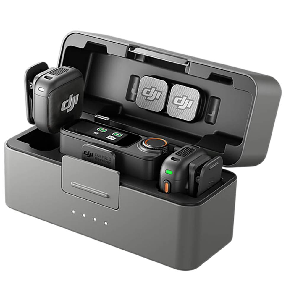 Радиосистема DJI Mic 3 (2TX+RX), Черный детальное изображение - 1