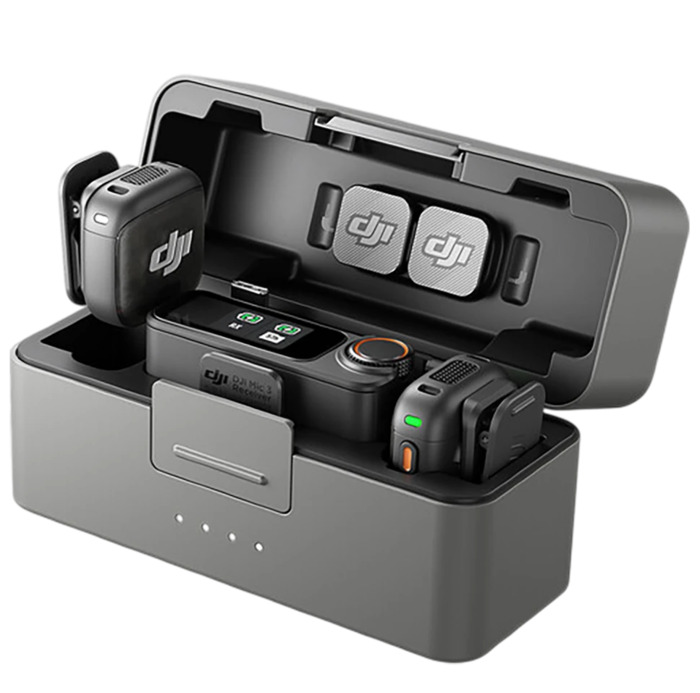 Радиосистема DJI Mic 3 (2TX+RX), Черный №1