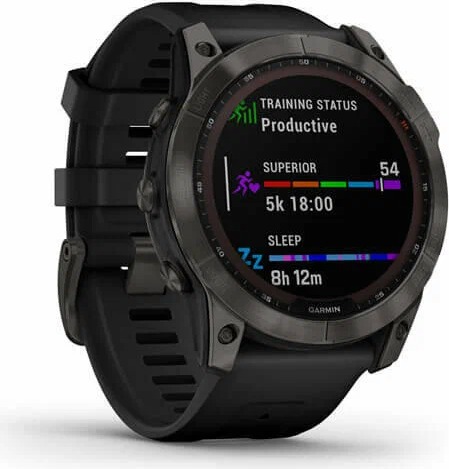 Смарт-часы Garmin Fenix 7X Sapphire Solar, 51 мм, Черный детальное изображение - 3