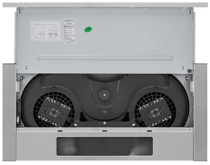 Вытяжка Krona KAMILLA R 600 inox, Нержавеющая сталь (2 мотора) №4