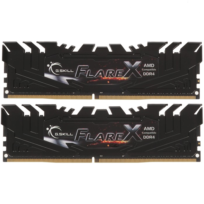 Оперативная память G.Skill Flare X DDR4 3200MHz, F4-3200C16D-32GFX, 2x16 Гб KIT, 32 Гб №1
