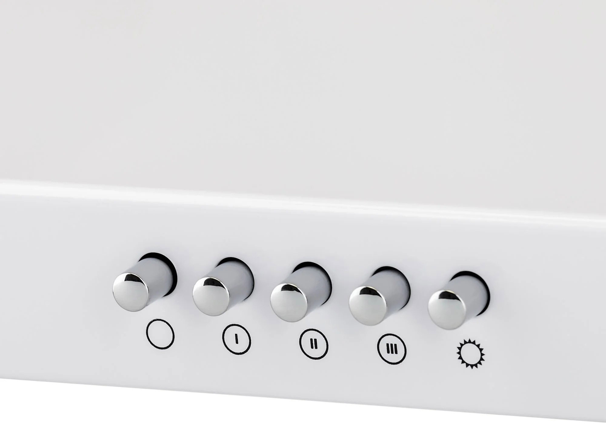 Вытяжка Krona JESSICA slim 600 white PB, Белый детальное изображение - 2