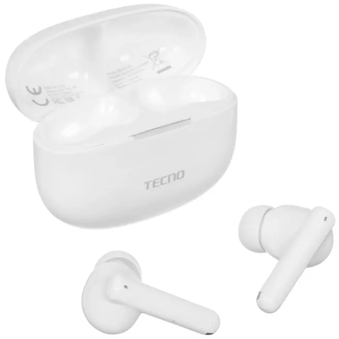 Беспроводные наушники Tecno Buds 4 Air, Белый №7