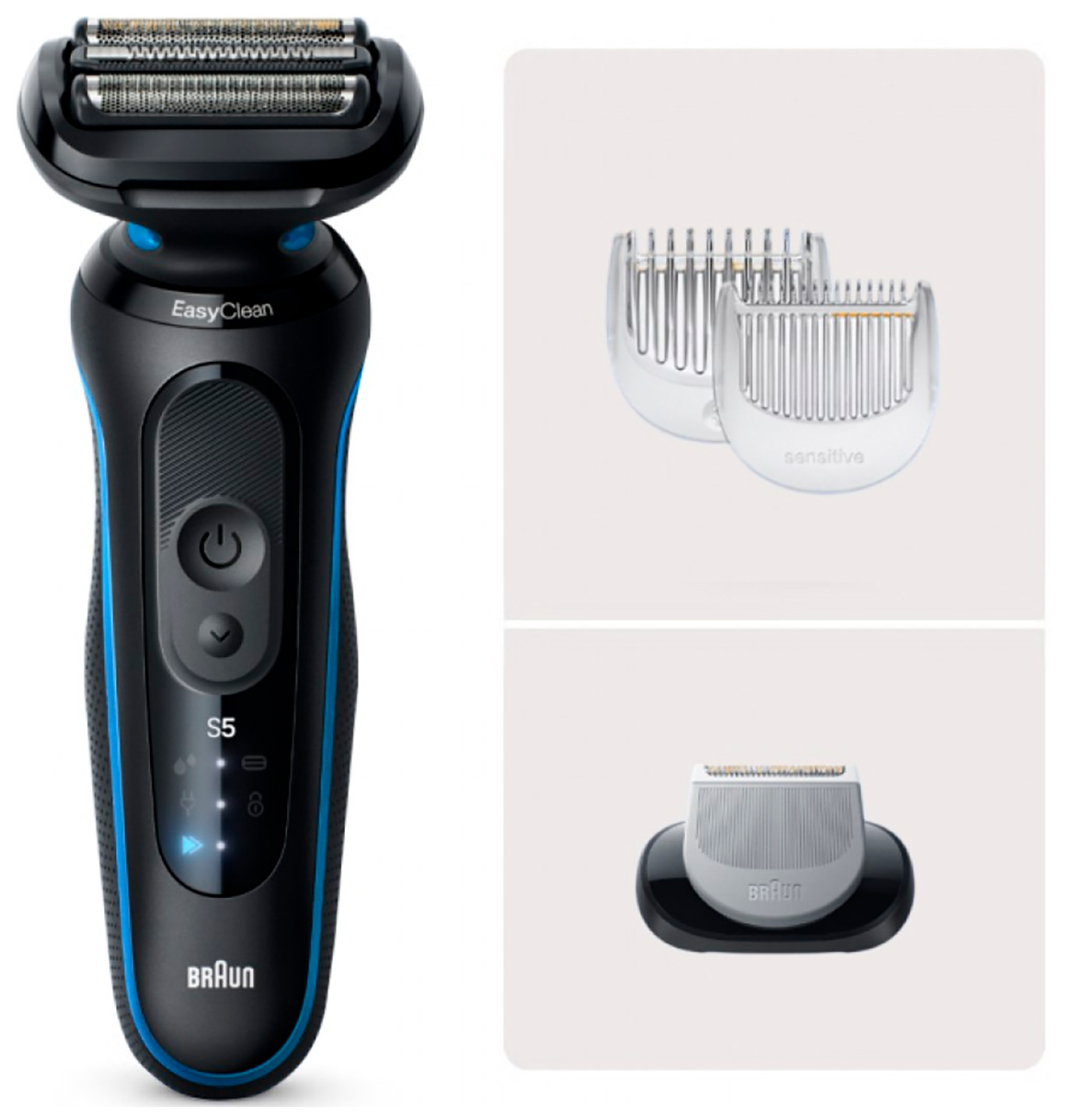 Электробритва Braun S5 52-B1600S, Черный детальное изображение - 1