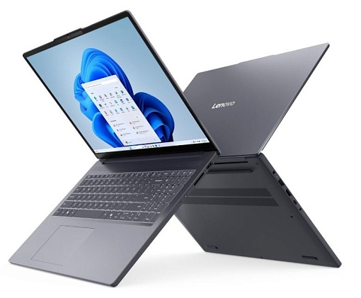 Ноутбук Lenovo IdeaPad Slim 3 16ARP10, AMD Ryzen 5 7535HS, RAM 16 ГБ, Серый, SSD 512 ГБ, AMD Radeon 660M Graphics, без ОС детальное изображение - 2
