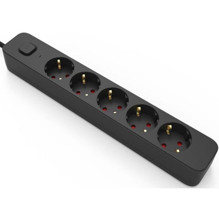 Сетевой фильтр Гарнизон EPS-5-B-3, 3 м, Черный №1