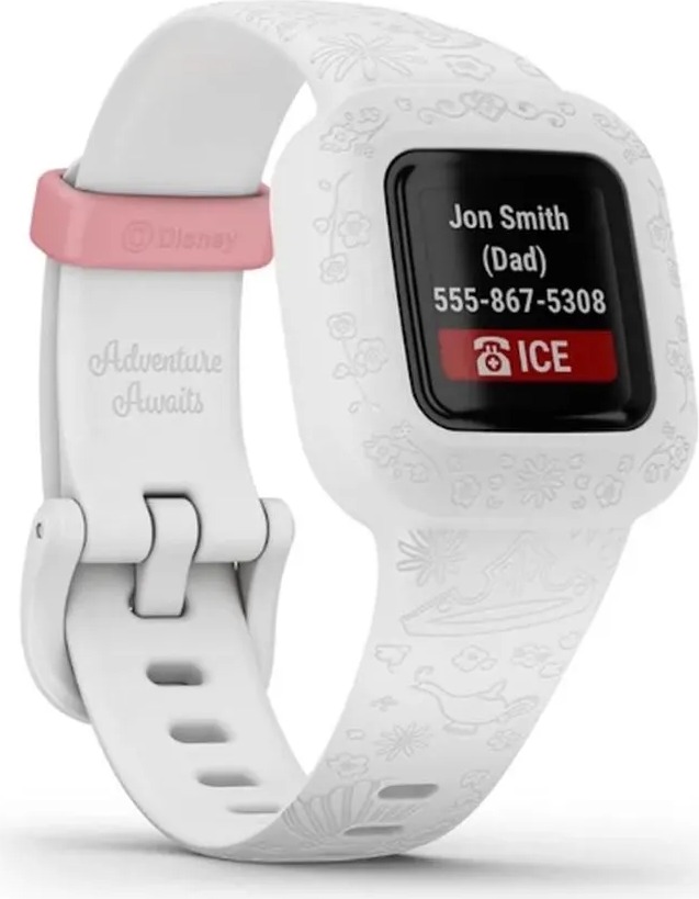 Фитнес-браслет детский Garmin Vivofit JR 3 Disney, 14 мм, Белый детальное изображение - 2
