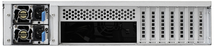 Серверный корпус ExeGate Pro 2U650-06/2U2098L/Redundant 2x1000W, 1000 Вт, Черный №6