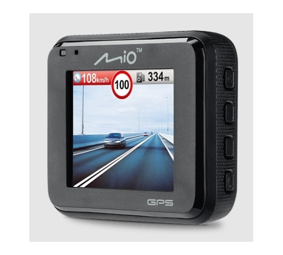 Видеорегистратор Mio MiVue C330, 1920x1080 Full HD dpi, MicroSD, 128 ГБ, Черный детальное изображение - 5
