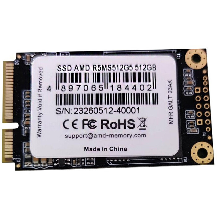 Накопитель SSD AMD R5 Series R5MS512G5, 512 Гб №1
