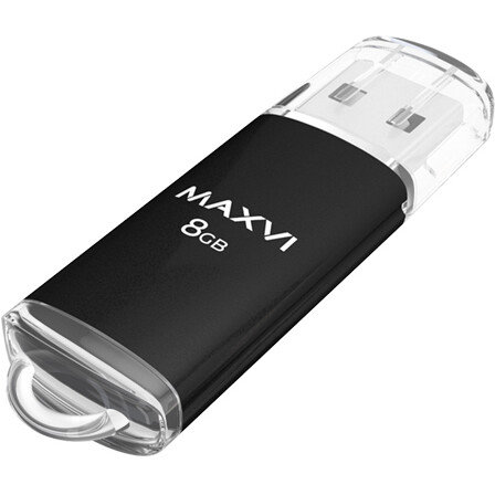 USB Flash накопитель MAXVI MP 8 ГБ, черный детальное изображение - 2