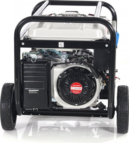 Генератор бензиновый ИНТЕРСКОЛ ЭБ-6500Э 795.0.0.40, 5 кВт, Белый детальное изображение - 5