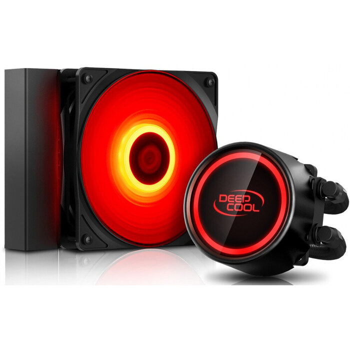 Система жидкостного охлаждения DeepCool Gammaxx L120 V2, Черный №4