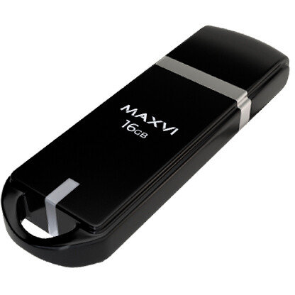 USB Flash накопитель MAXVI P3 16 ГБ, черный детальное изображение - 1