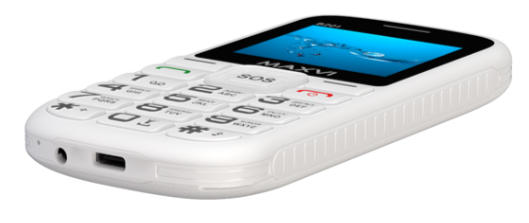 Мобильный телефон MAXVI B201, 32 Мб, Белый, Dual micro-SIM детальное изображение - 4