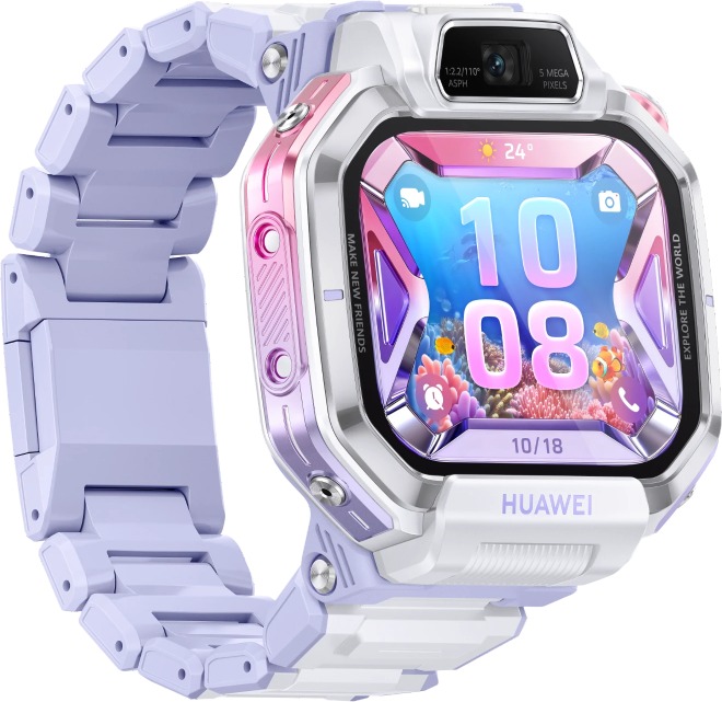 Детские умные часы HUAWEI Watch Kids X1 Pro 47.4 мм, Фиолетовый детальное изображение - 5
