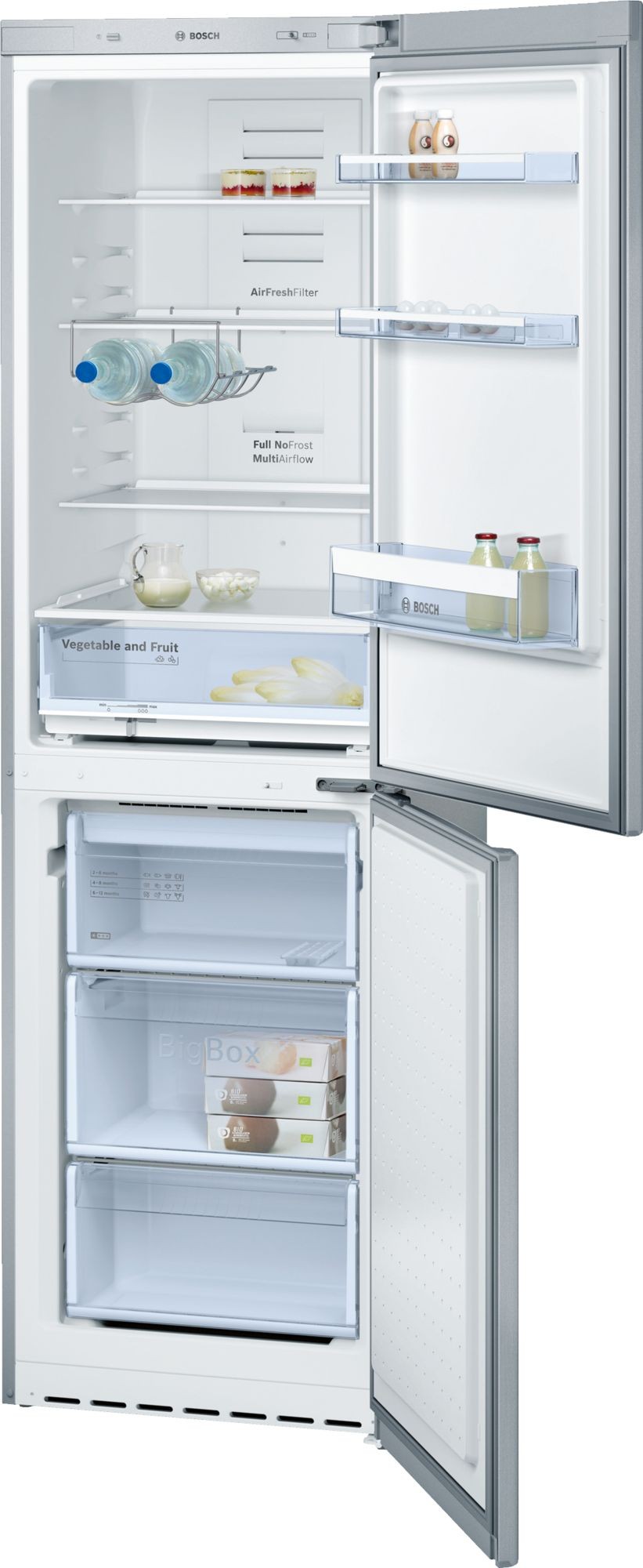 Холодильник Bosch KGN39VL24, Нержавейка детальное изображение - 2