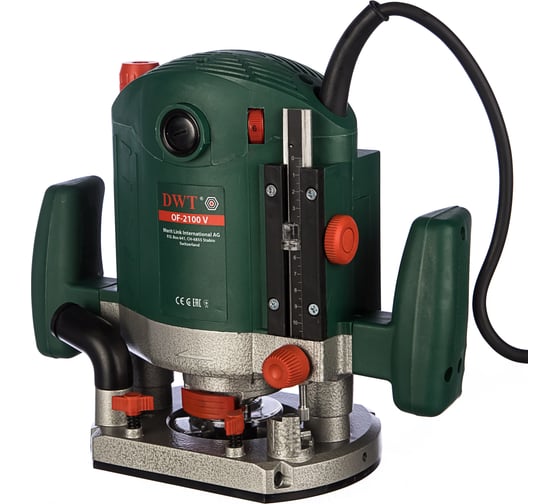 Фрезер DWT OF-V 5.1.46, 2100 Вт, Зеленый детальное изображение - 1