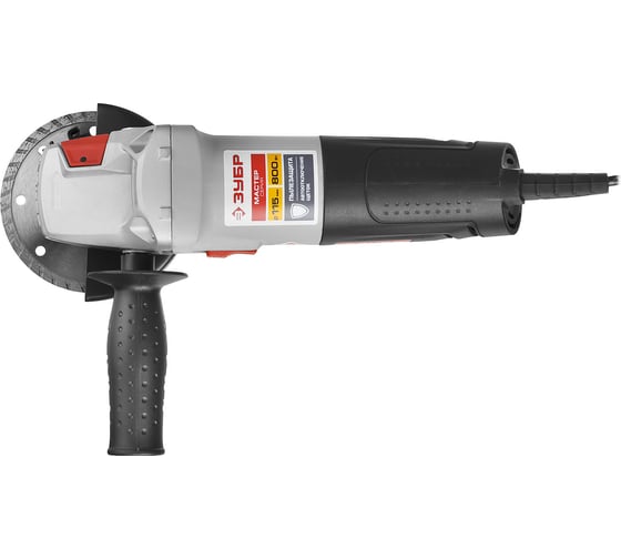 Угловая шлифмашина ЗУБР УШМ-115-800 М3, 115 мм, 11000 об/мин, 800 Вт детальное изображение - 2