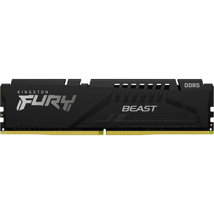 Оперативная память Kingston Fury Beast Black DDR5 6400MHz, KF564C32BBE-16, 16 Гб №1