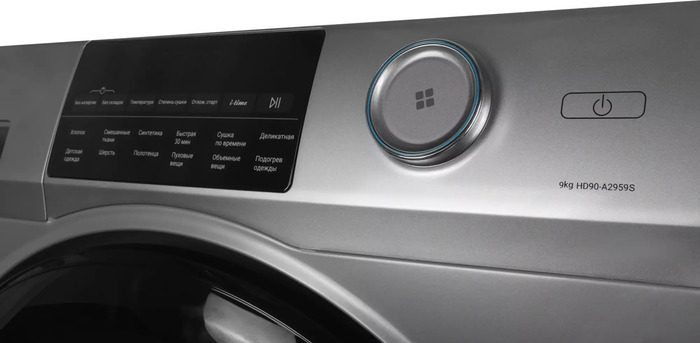 Сушильная машина Haier HD90-A2959S, CF067YE03RU, Серебристый №5