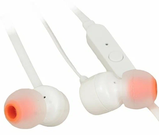 Проводные наушники JBL T115BT, Белый детальное изображение - 4