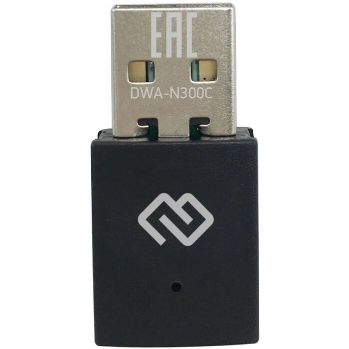 Wi-Fi адаптер Digma DWA-N300C, Wi-Fi 4, Черный №2