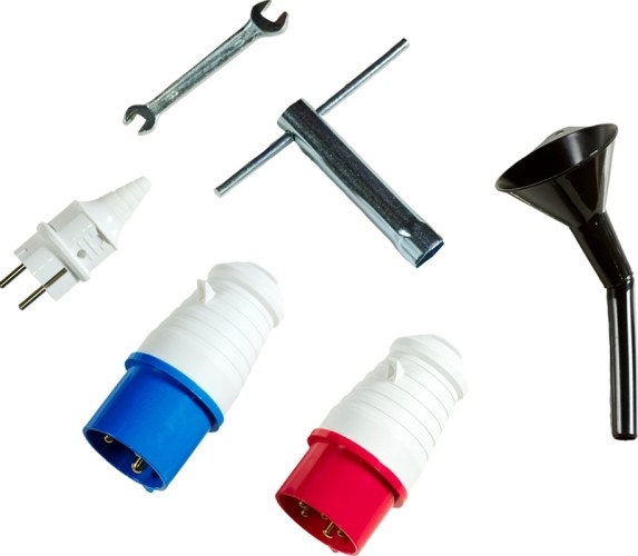 Генератор бензиновый FUBAG BS 7500 XD ES Duplex 46712, 7 кВт, Красный детальное изображение - 8