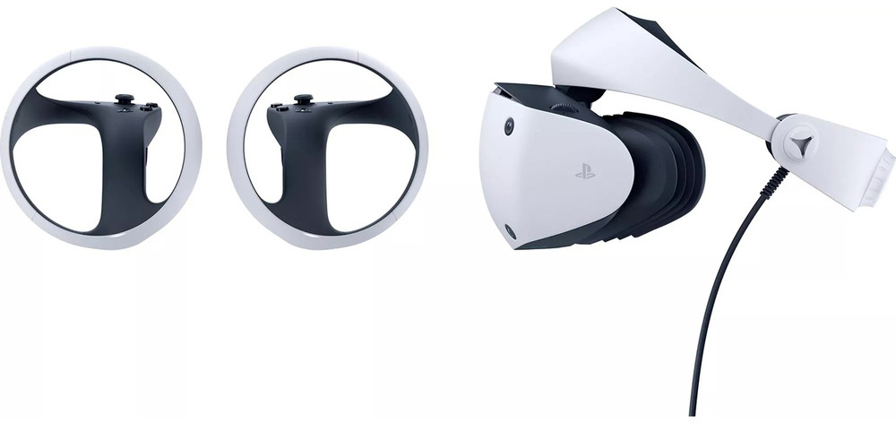 Шлем виртуальной реальности Sony PlayStation VR2 + Игра Horizon Call of the Mountain, Белый детальное изображение - 4