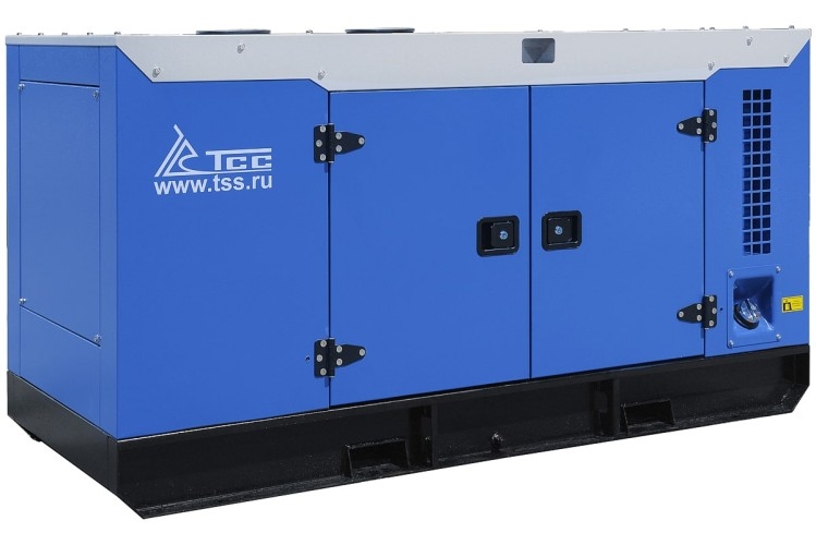Генератор дизельный ТСС АД-20С-Т400-1РКМ11 (TTD 28TS ST) 042368, в кожухе, 20 кВт, Синий детальное изображение - 1
