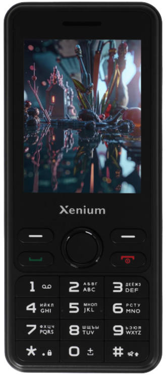 Мобильный телефон Xenium X280, 32 Мб, Черный, Dual nano-SIM детальное изображение - 1