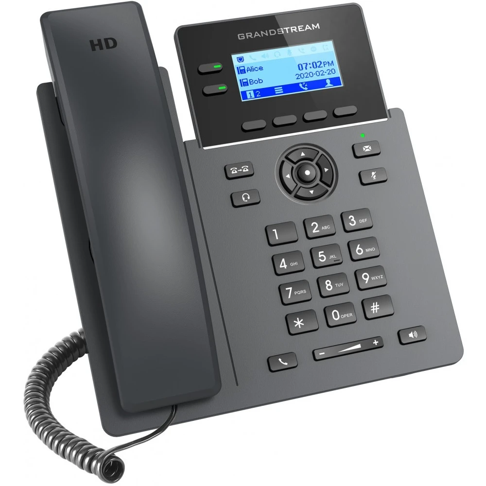 VoIP-телефон Grandstream GRP2602, Черный детальное изображение - 1