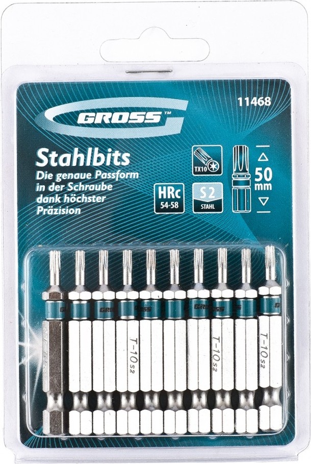 Биты, торцевые головки Gross 11468 детальное изображение - 2