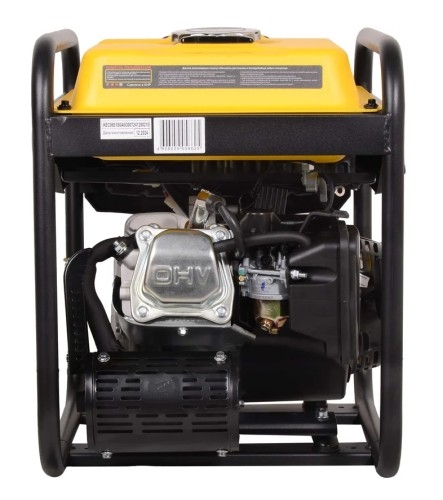 Генератор бензиновый HUTER DN A4.4i 64/10/24, 3.8 кВт, Желтый детальное изображение - 6