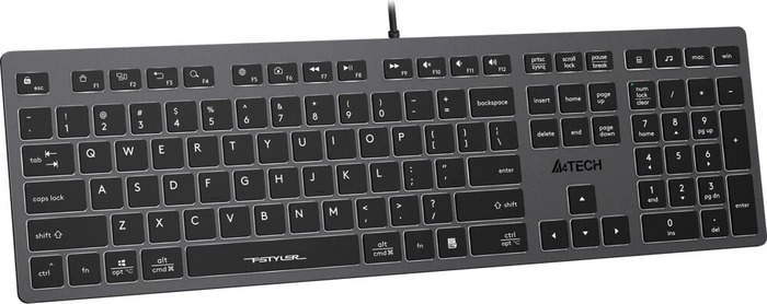 Клавиатура A4Tech Fstyler FX60, Черный №2