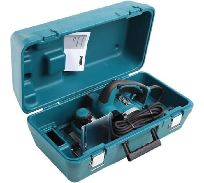 Электрический рубанок Makita KP 0810 K, 850 Вт,  Синий №7
