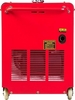 Генератор дизельный с воздушным охлаждением FUBAG DS 8000 DAC ES 431745, в кожухе, 6 кВт, Красный вариант - 4