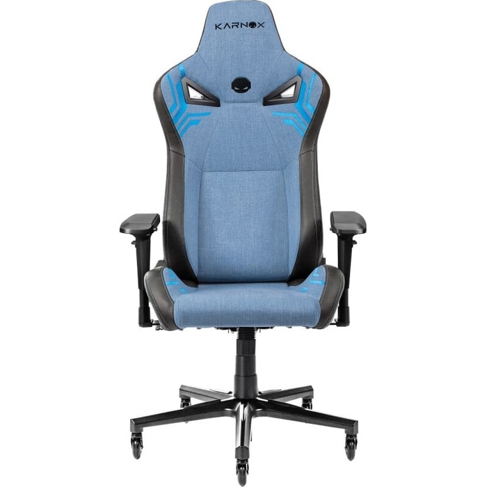 Игровое кресло KARNOX LEGEND TR FABRIC, Голубой/Черный №2