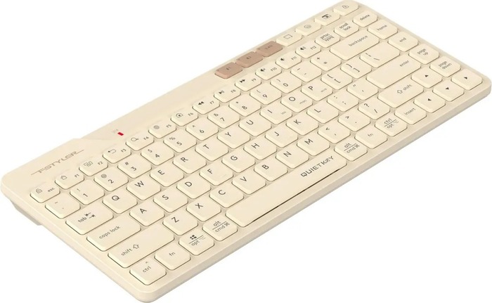 Клавиатура A4Tech Fstyler FBK26C AS, Бежевый №5