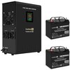 ИБП ExeGate FineSine SX-2500.LCD.AVR.2SH + 2x DT 1233 (33Ач) + батарея вариант - 1