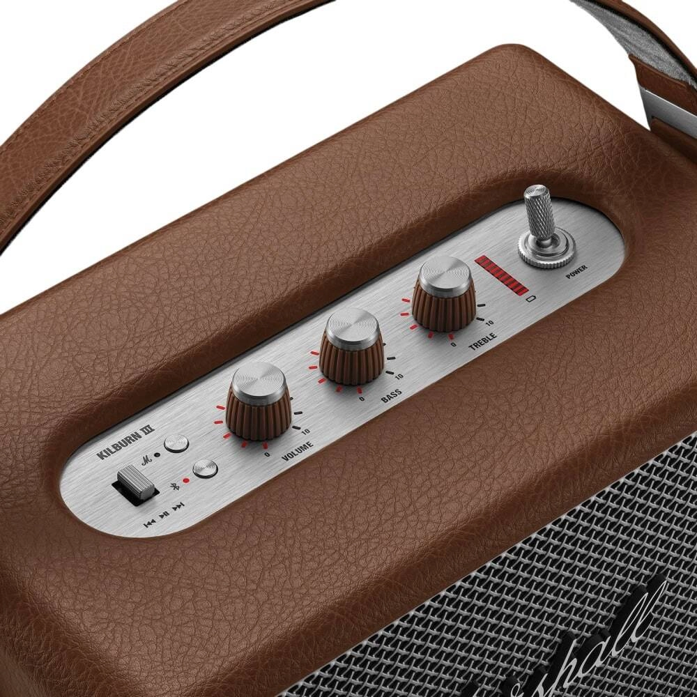 Портативная колонка Marshall Kilburn III, Коричневый детальное изображение - 3