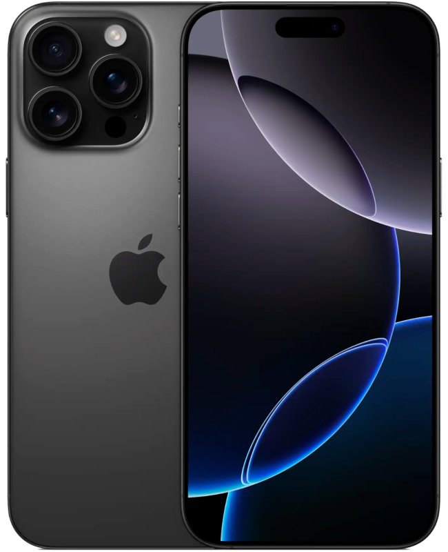 Смартфон Apple iPhone 16 Pro Max 256 Гб, Черный титан, Dual eSIM детальное изображение - 1