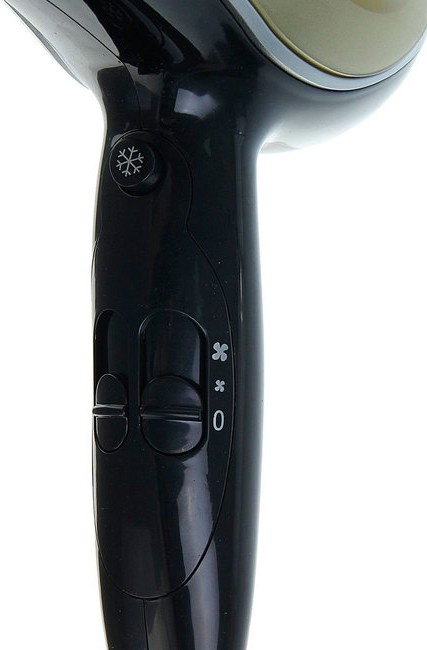 Фен Galaxy GL4316, Черный/Золотистый детальное изображение - 3