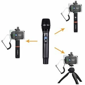 Микрофон CoMica UHF CVM-WS50HTX, Черный детальное изображение - 6