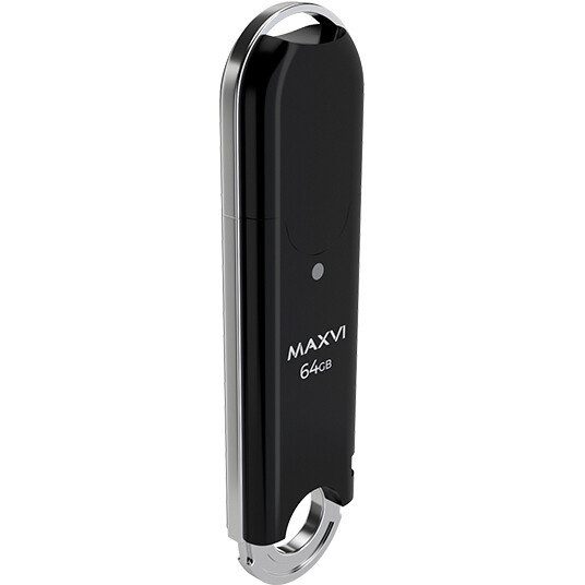 USB Flash накопитель MAXVI P2 64 ГБ, черный детальное изображение - 2